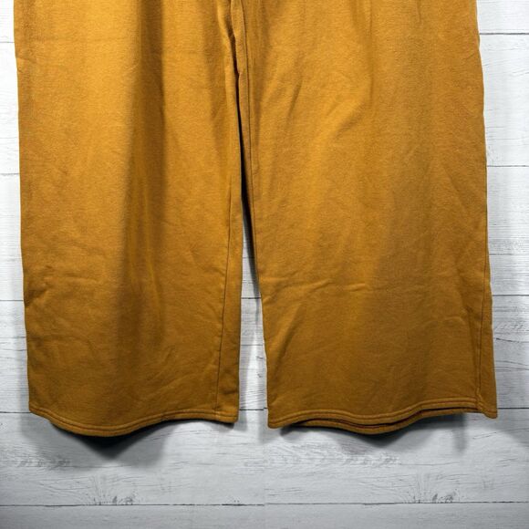 Savage X Fenty Brown Wide Leg Pull On Sweatpants Size XL Womens 16-18 Mens 41-43 - Picture 3 of 6